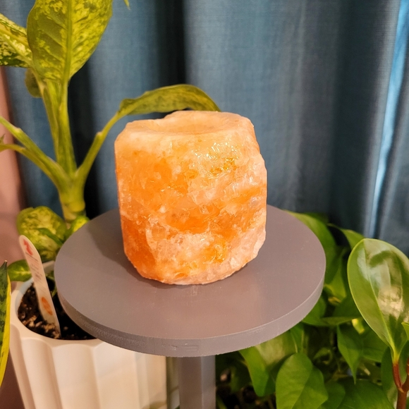 Himalayan Salt Candle Holder - Picture 2 of 6